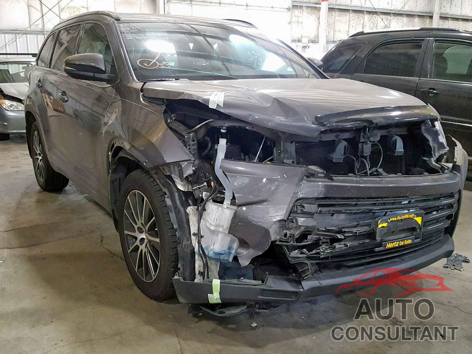 TOYOTA HIGHLANDER 2017 - 5TDJZRFH0HS404386
