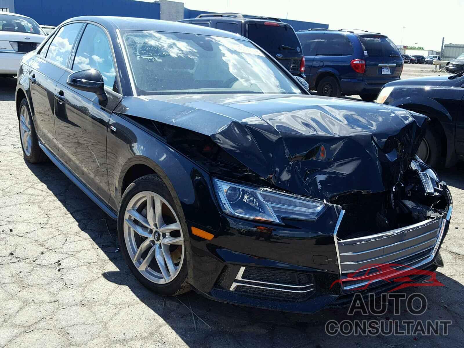 AUDI A4 2017 - WAUDNAF44HN048115