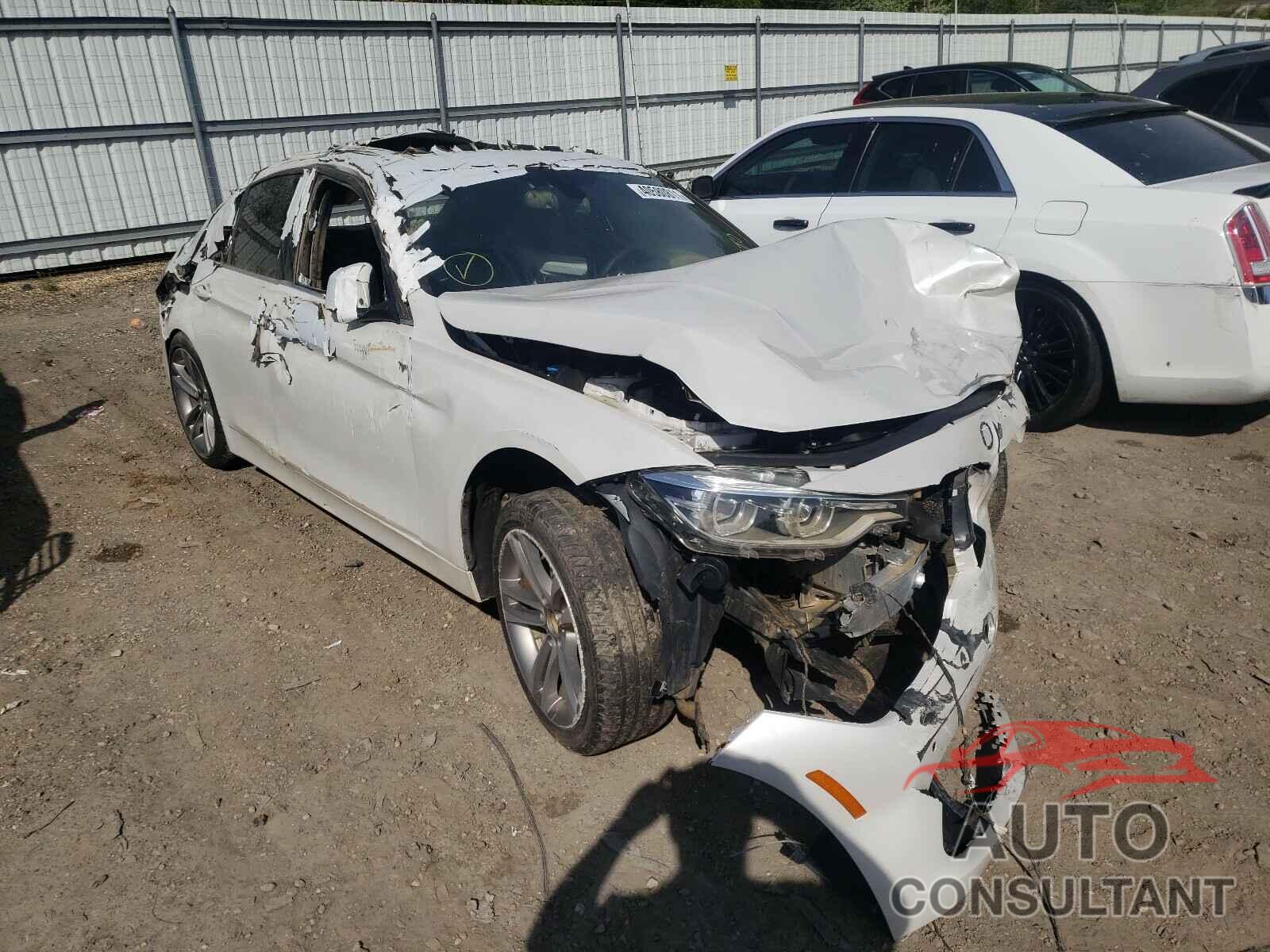 BMW 3 SERIES 2017 - WBA8D9G36HNU66474