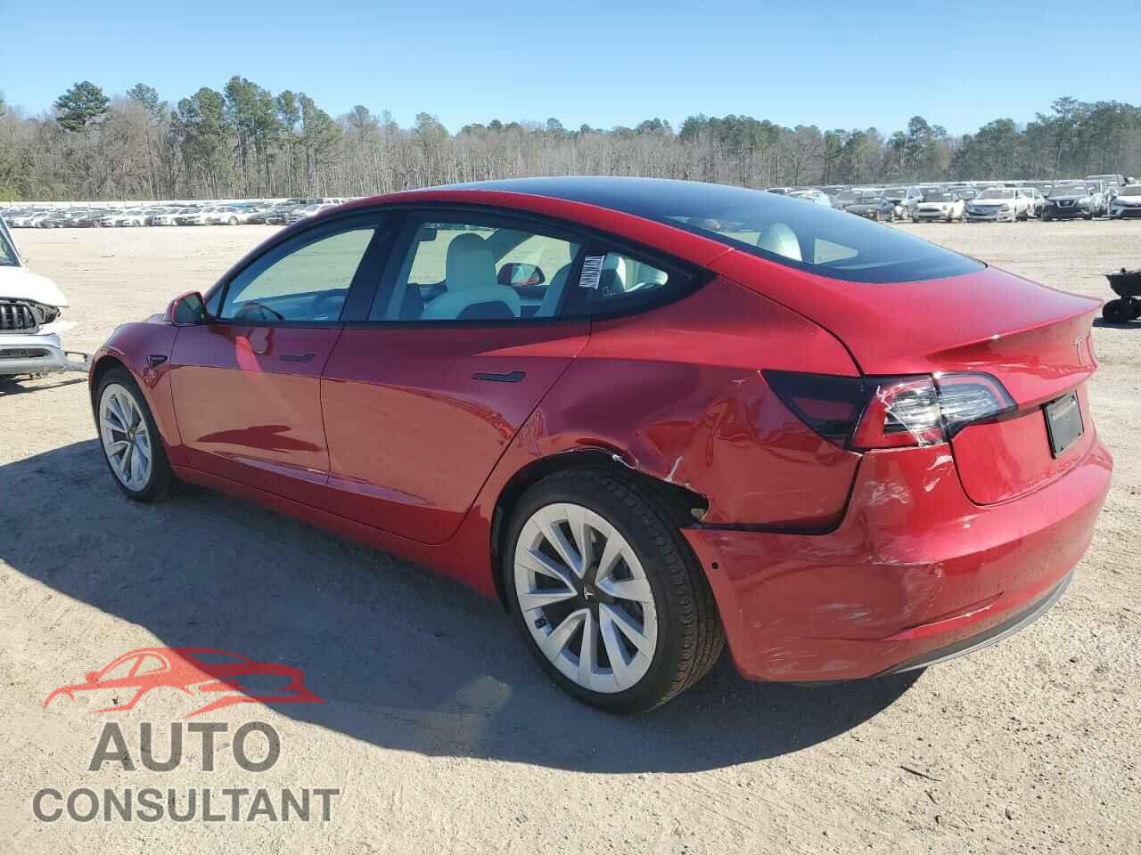 TESLA MODEL 3 2022 - 5YJ3E1EB5NF325332