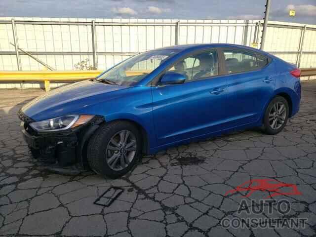 HYUNDAI ELANTRA 2018 - 5NPD84LF9JH280281
