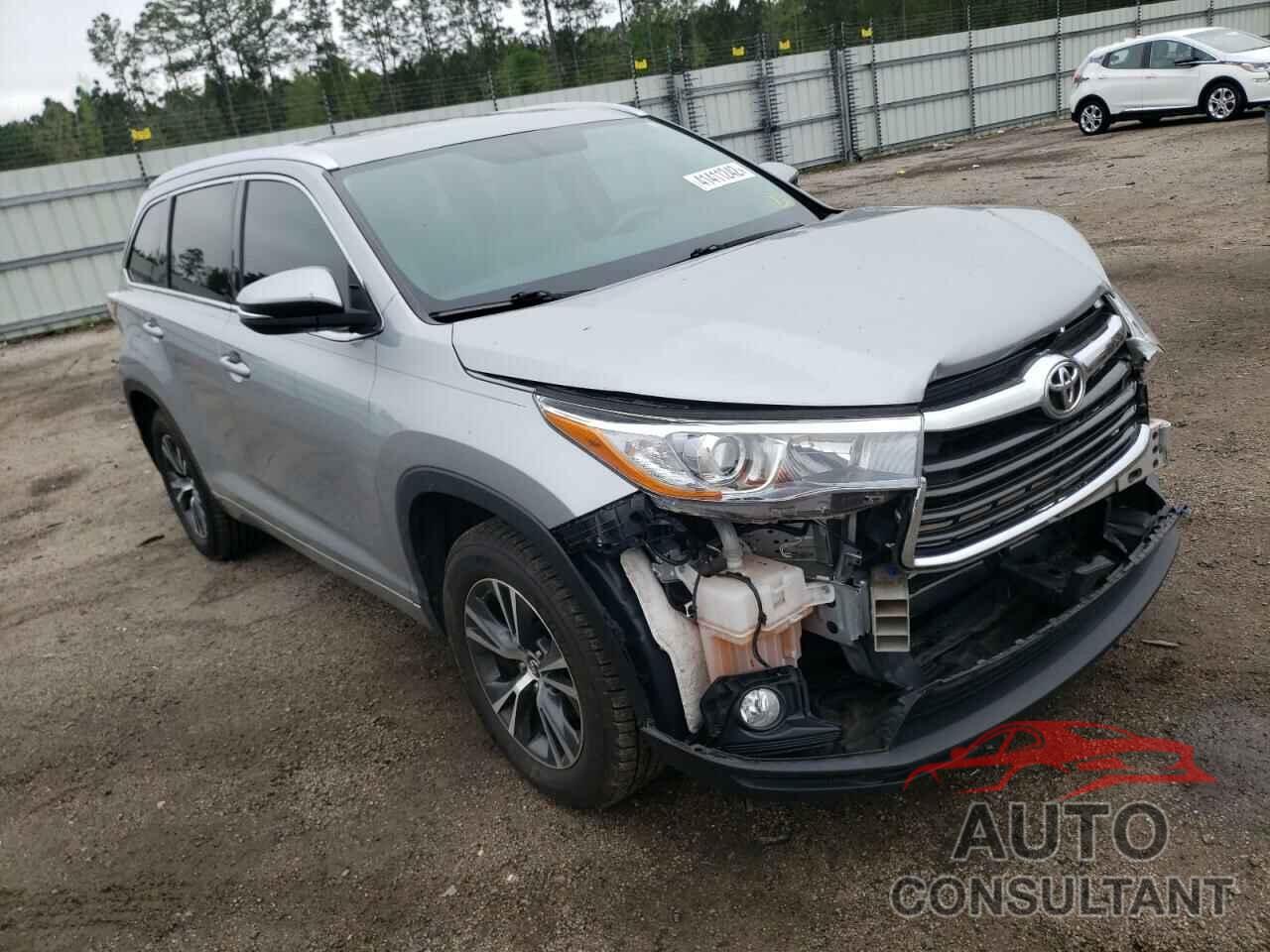 TOYOTA HIGHLANDER 2016 - 5TDKKRFH5GS501218
