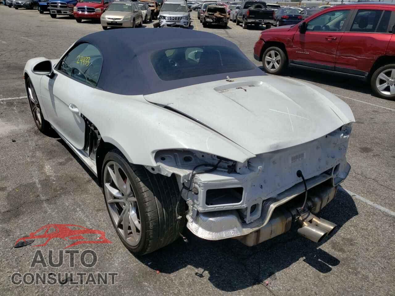PORSCHE BOXSTER 2017 - WP0CB2A84HS241258