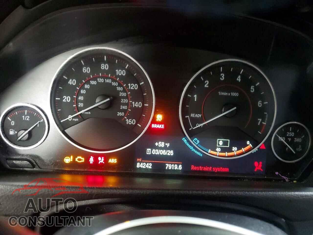 BMW 3 SERIES 2015 - WBA3A9C50FF686677
