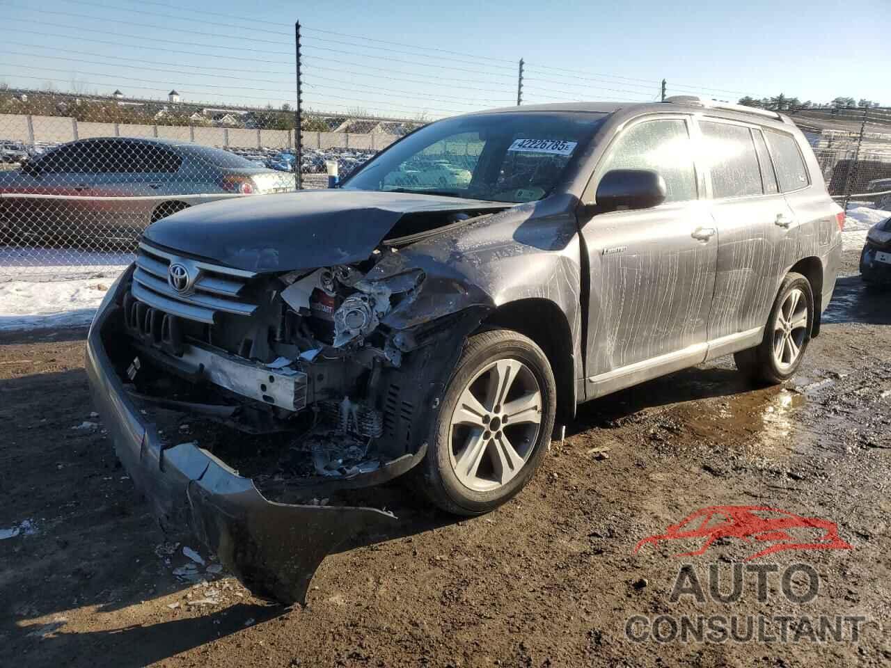 TOYOTA HIGHLANDER 2013 - 5TDDK3EHXDS200768
