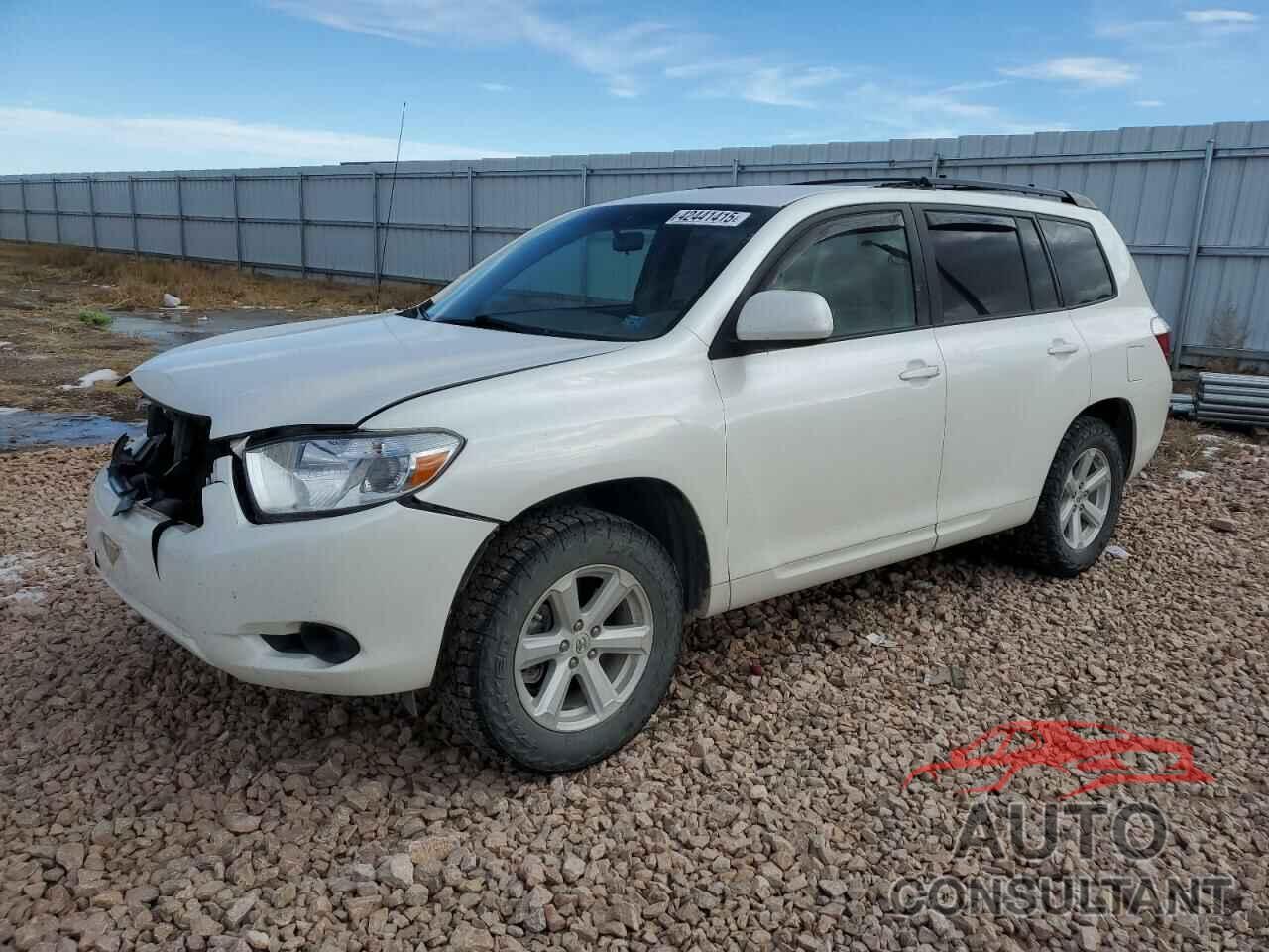 TOYOTA HIGHLANDER 2010 - 5TDBK3EH4AS037666