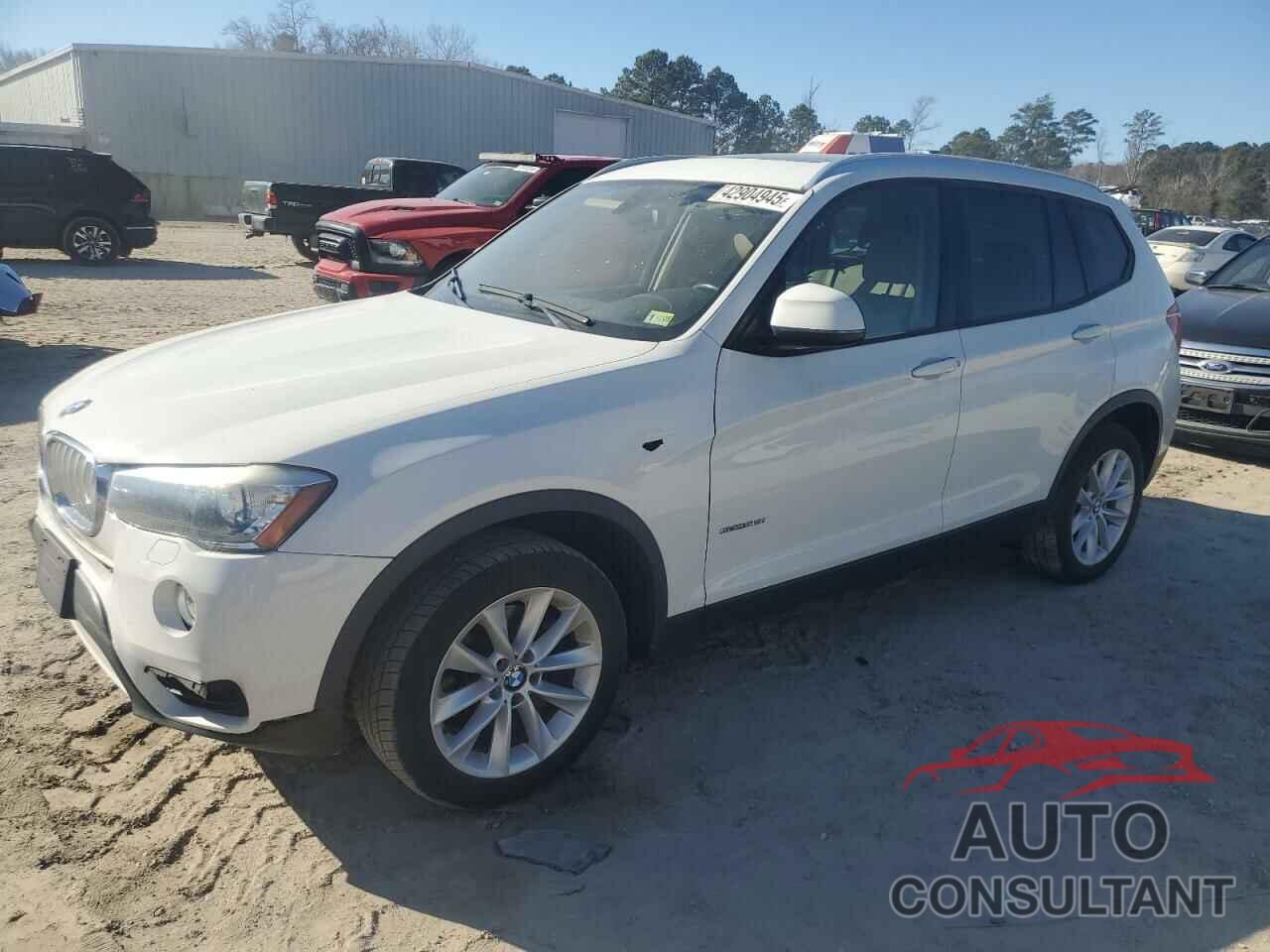 BMW X3 2017 - 5UXWZ7C32H0V94776