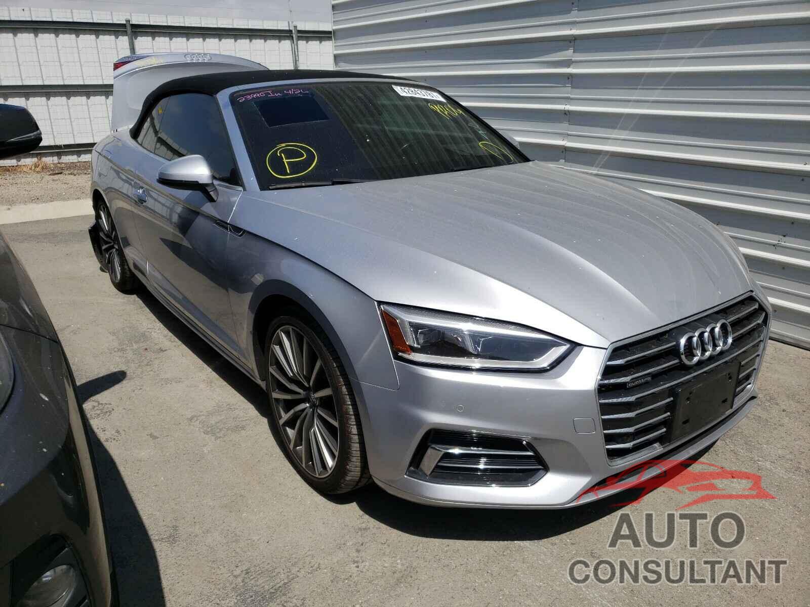 AUDI A5 2018 - WAUYNGF59JN005473