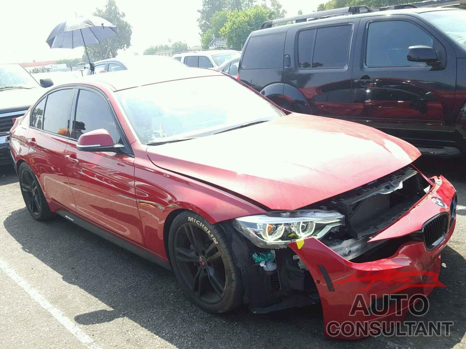 BMW 3 SERIES 2017 - WBA8B7G36HNU37681