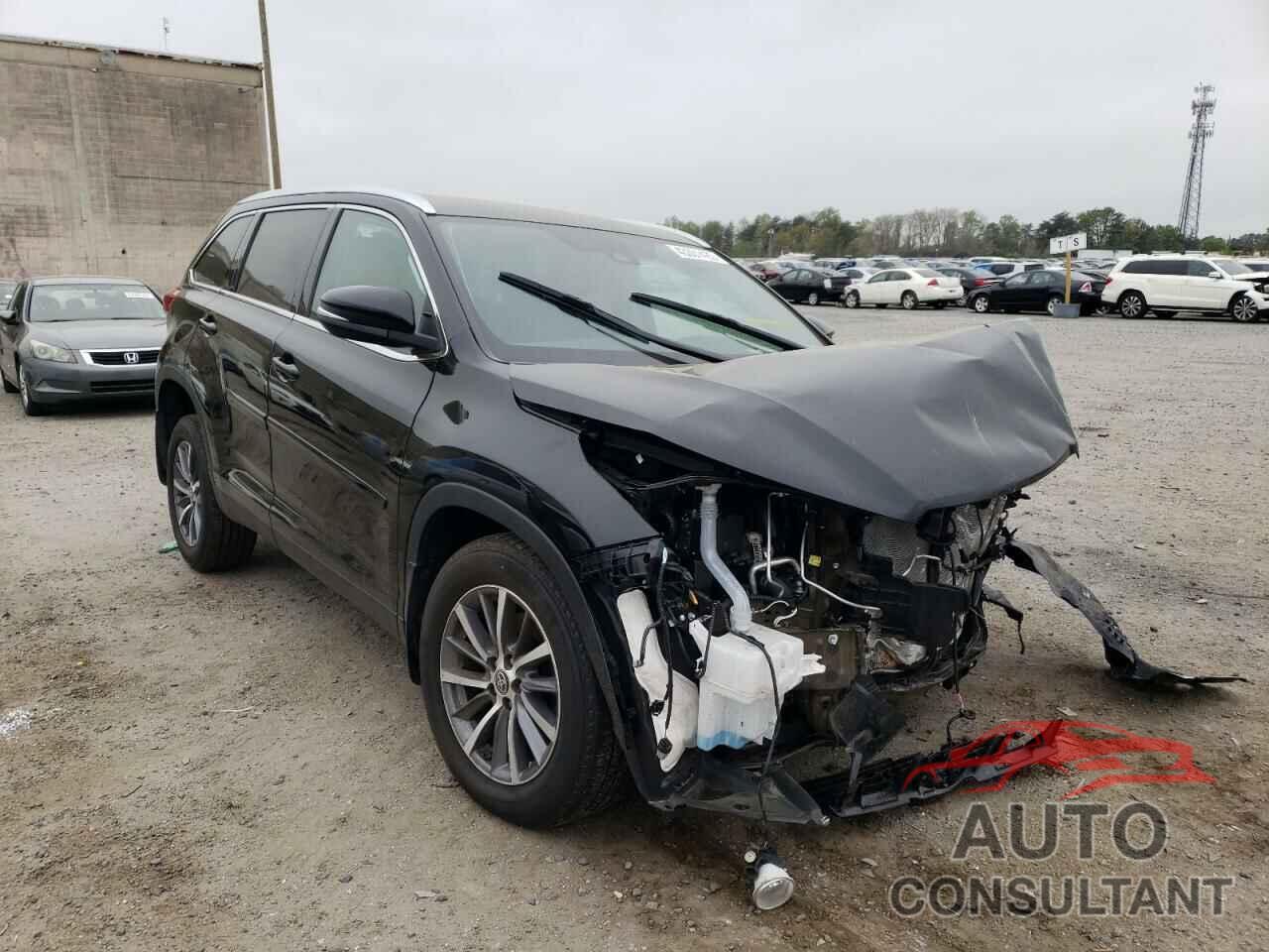 TOYOTA HIGHLANDER 2019 - 5TDJZRFH5KS625912