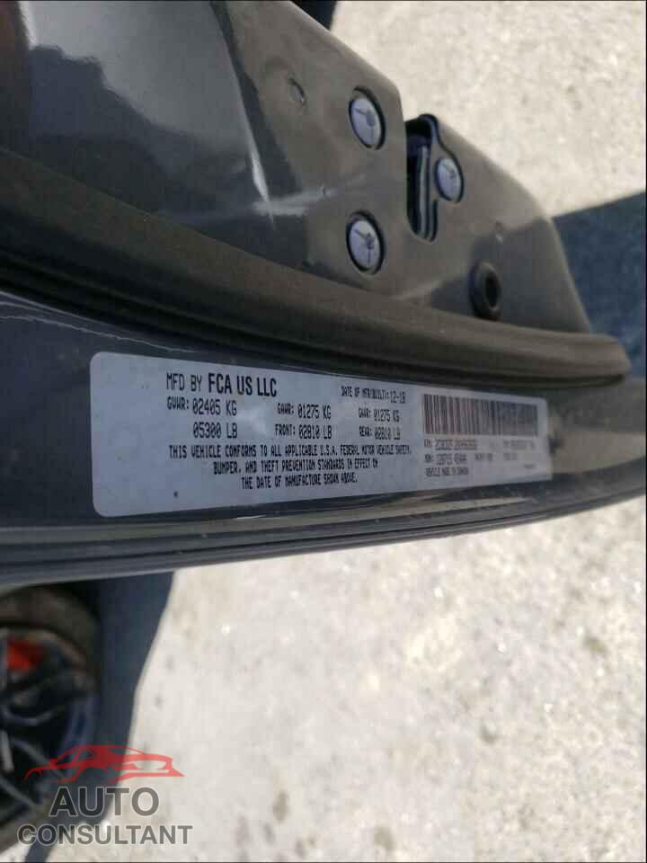 DODGE CHALLENGER 2019 - 2C3CDZFJ2KH563656
