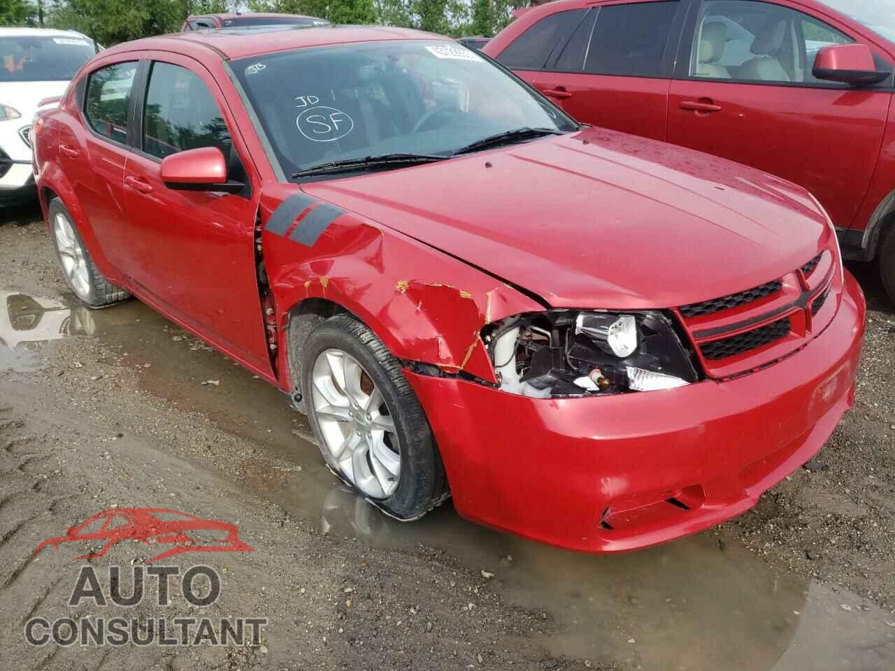 DODGE AVENGER 2013 - 1C3CDZBG0DN586261