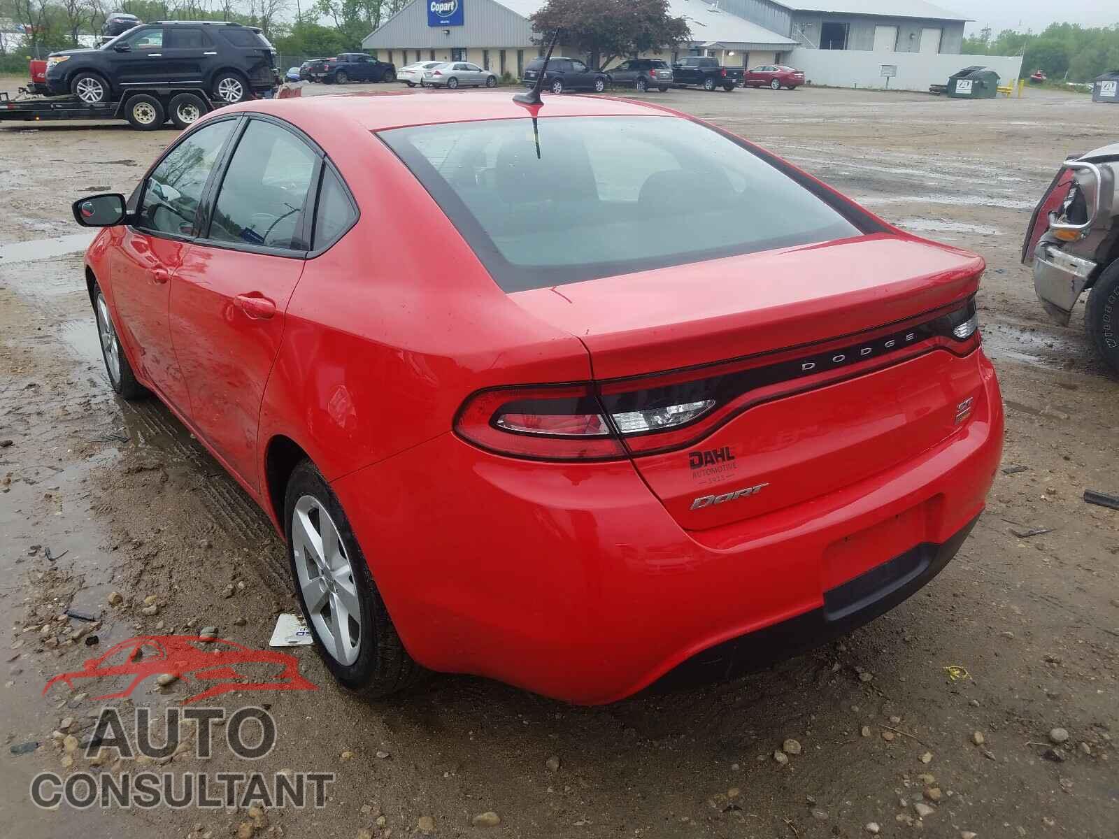 DODGE DART 2016 - 1C3CDFBA4GD694452
