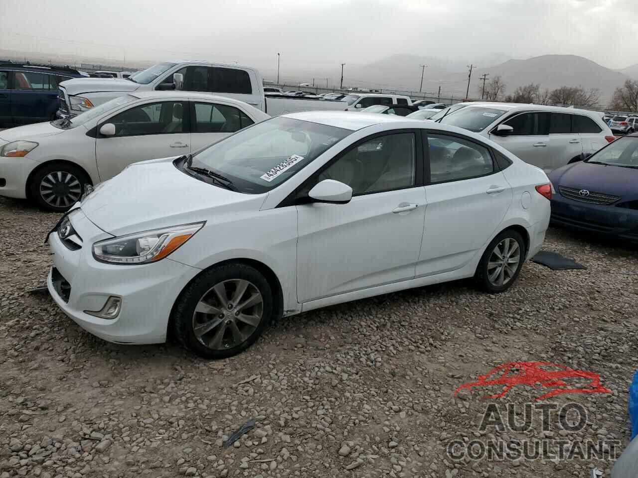 HYUNDAI ACCENT 2014 - KMHCU4AE5EU754302