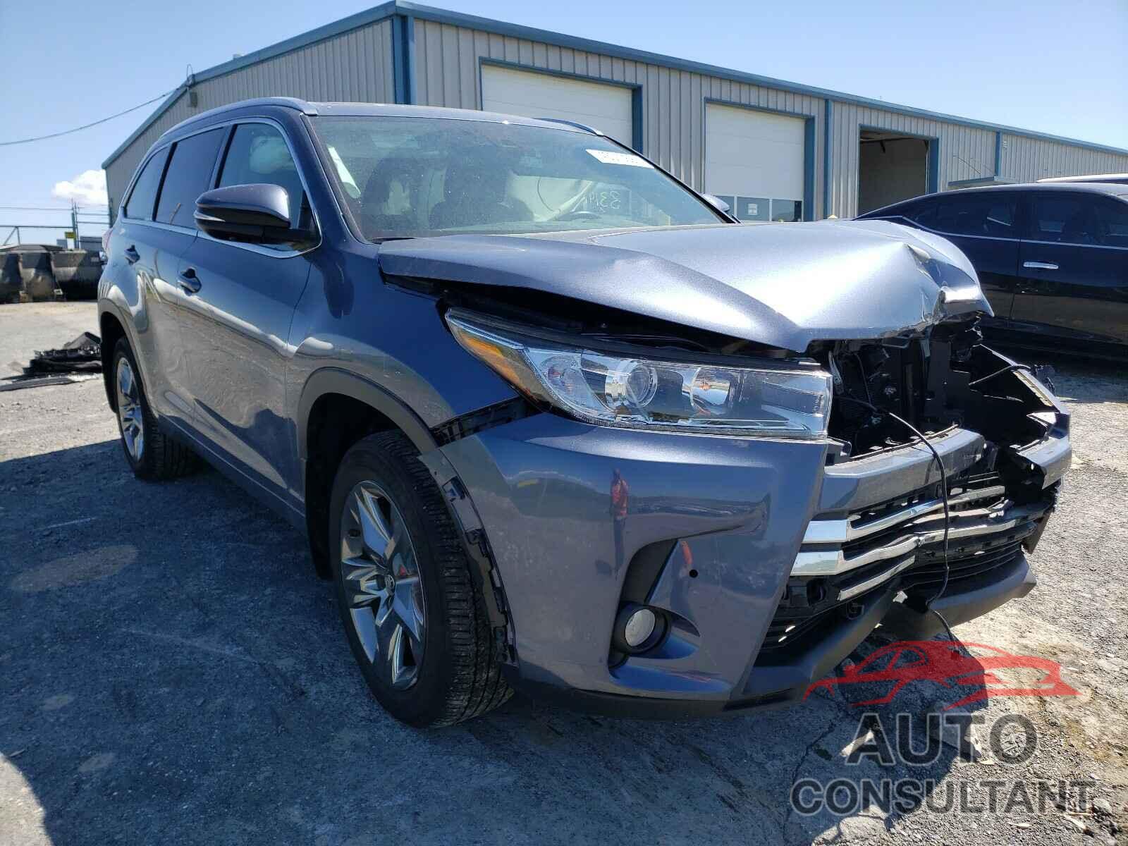 TOYOTA HIGHLANDER 2017 - 5TDDZRFH2HS372814