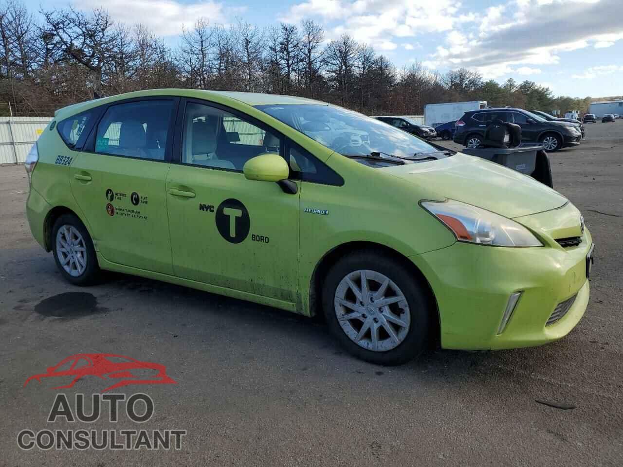 TOYOTA PRIUS 2013 - JTDZN3EUXD3227111