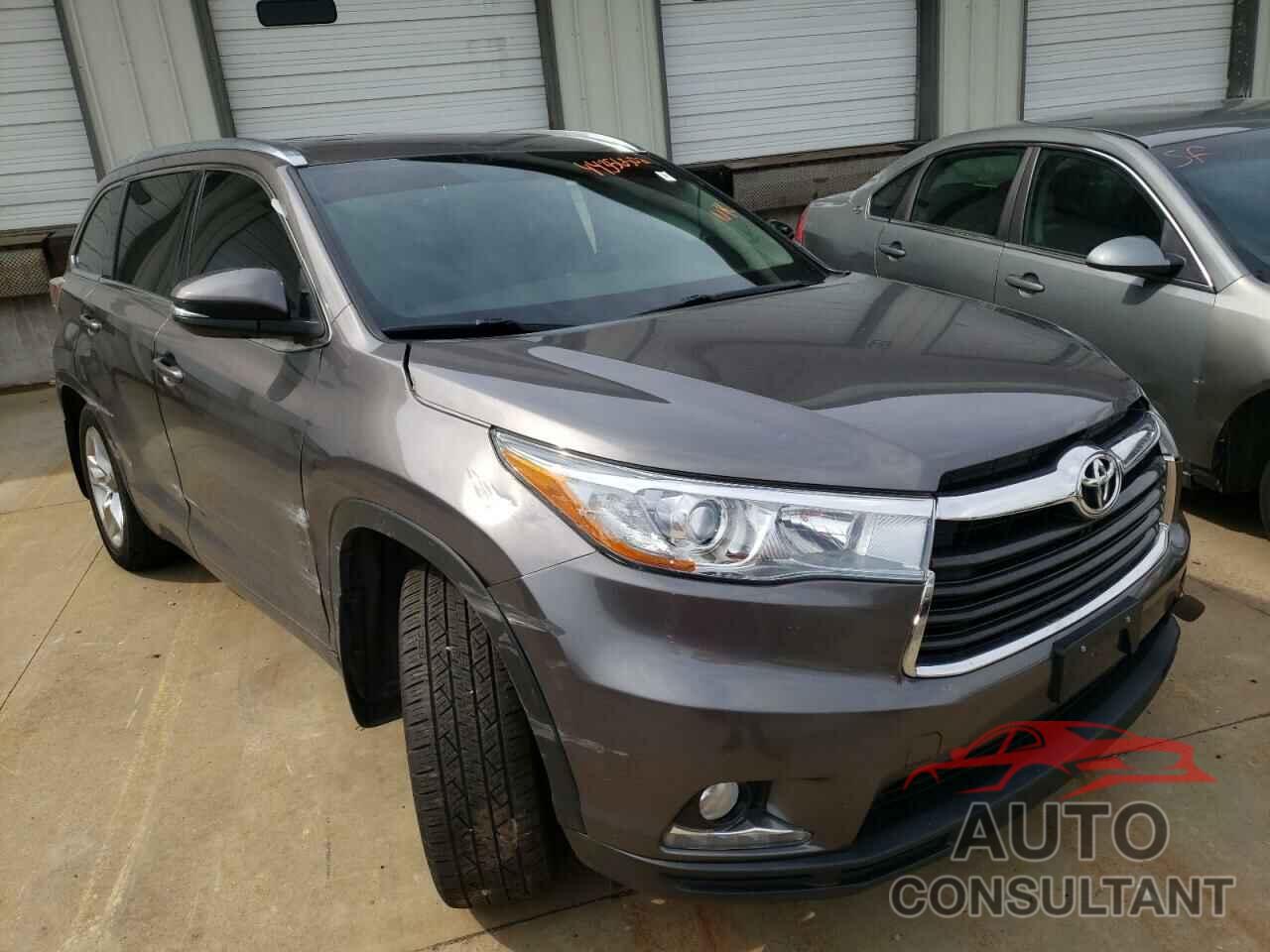 TOYOTA HIGHLANDER 2016 - 5TDDKRFH4GS347805