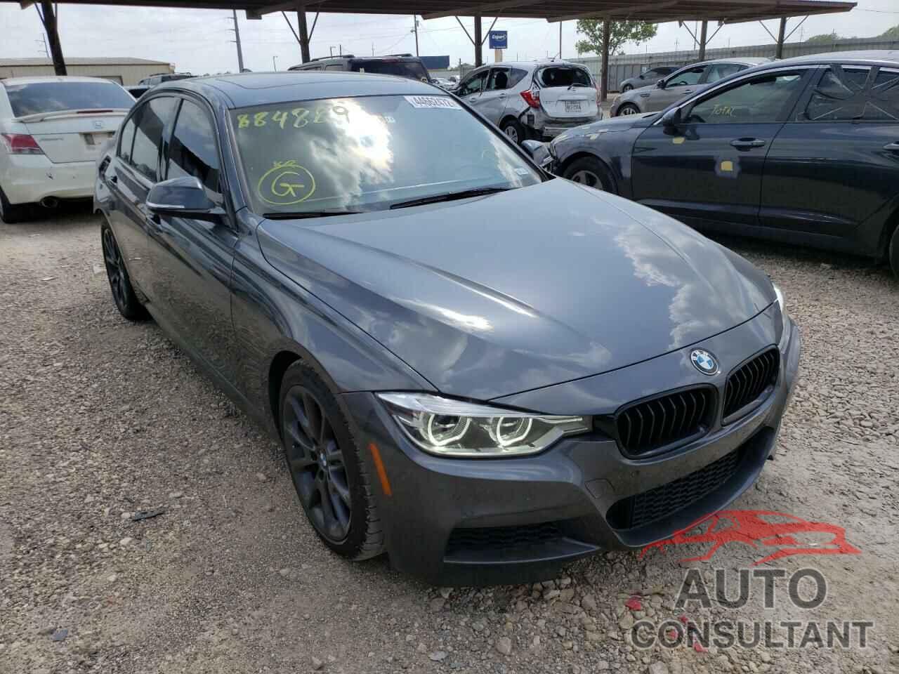 BMW 3 SERIES 2017 - WBA8B9C51HK884889