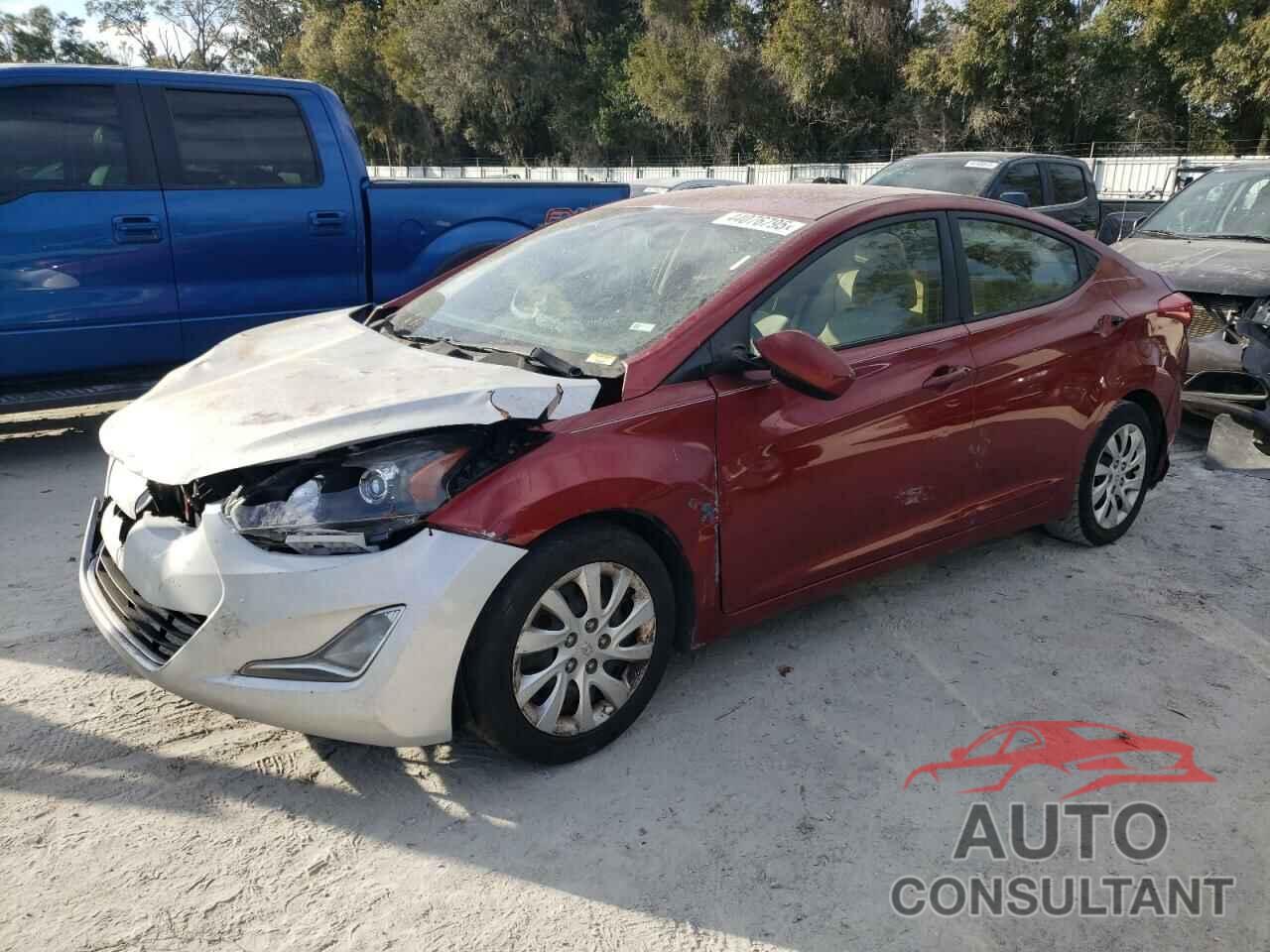 HYUNDAI ELANTRA 2013 - 5NPDH4AE5DH200828
