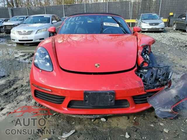 PORSCHE BOXSTER 2017 - WP0CB2A87HS241156