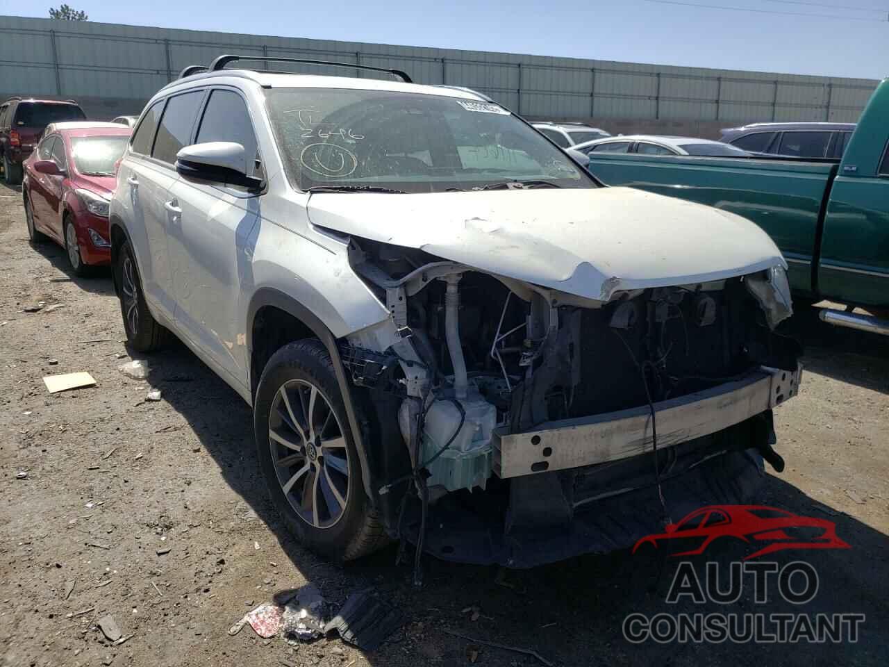 TOYOTA HIGHLANDER 2017 - 5TDJZRFH4HS415925