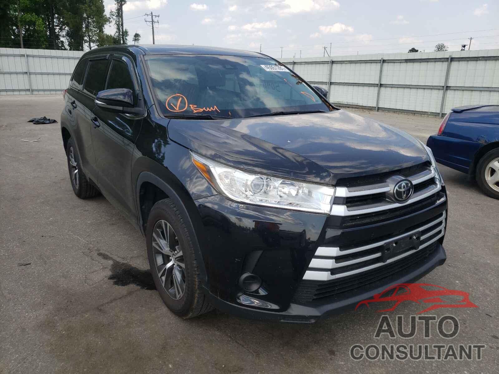 TOYOTA HIGHLANDER 2017 - 5TDZARFH4HS025451