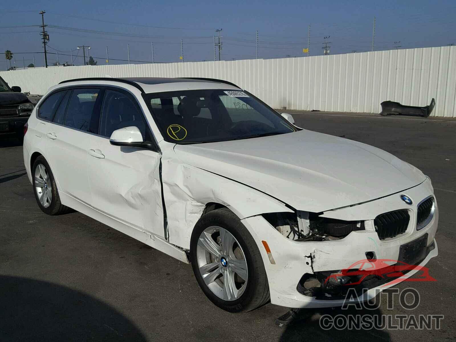 BMW 3 SERIES 2016 - WBA8J1C56GK711078