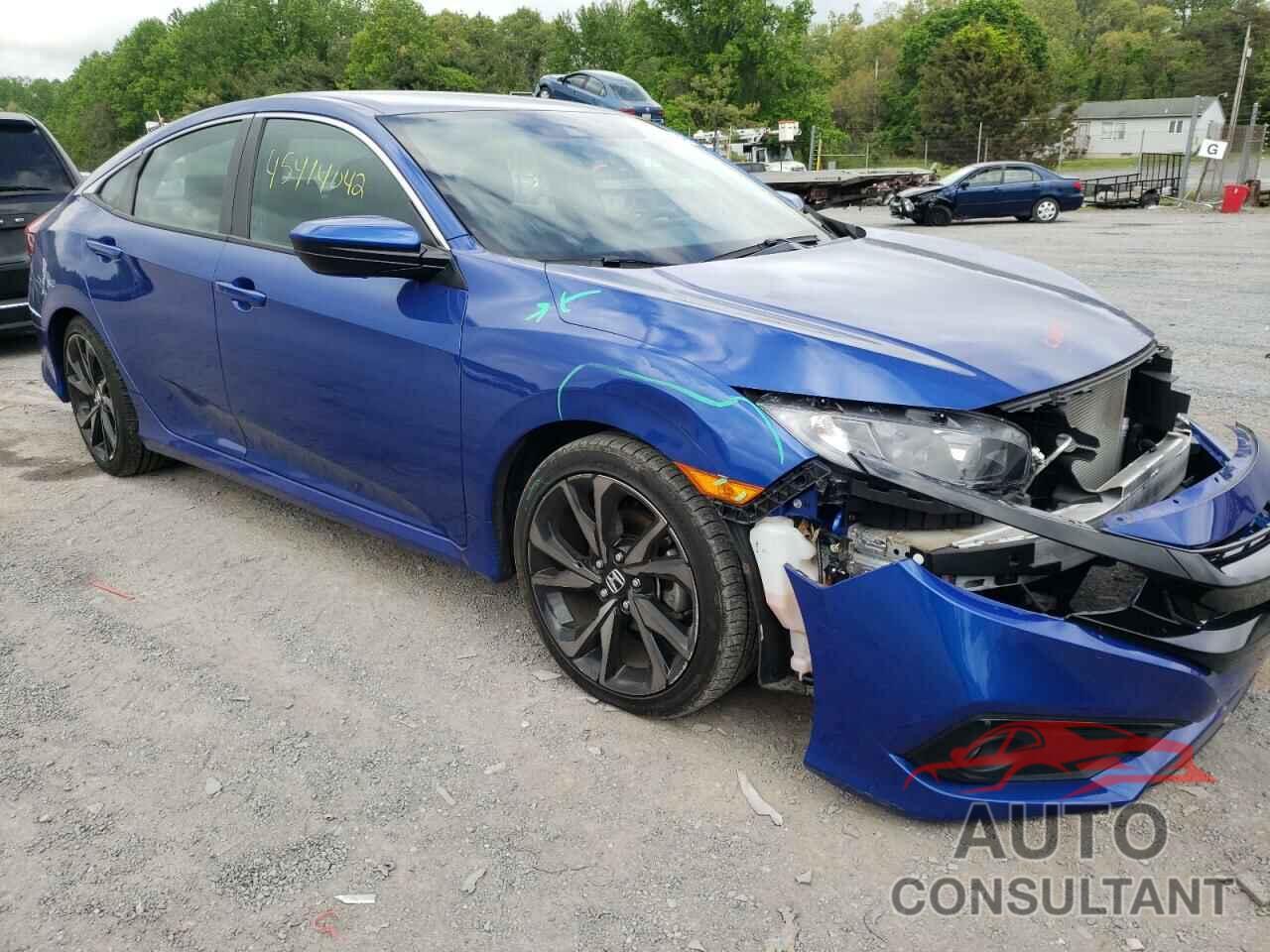 HONDA CIVIC 2019 - 2HGFC2F85KH606453