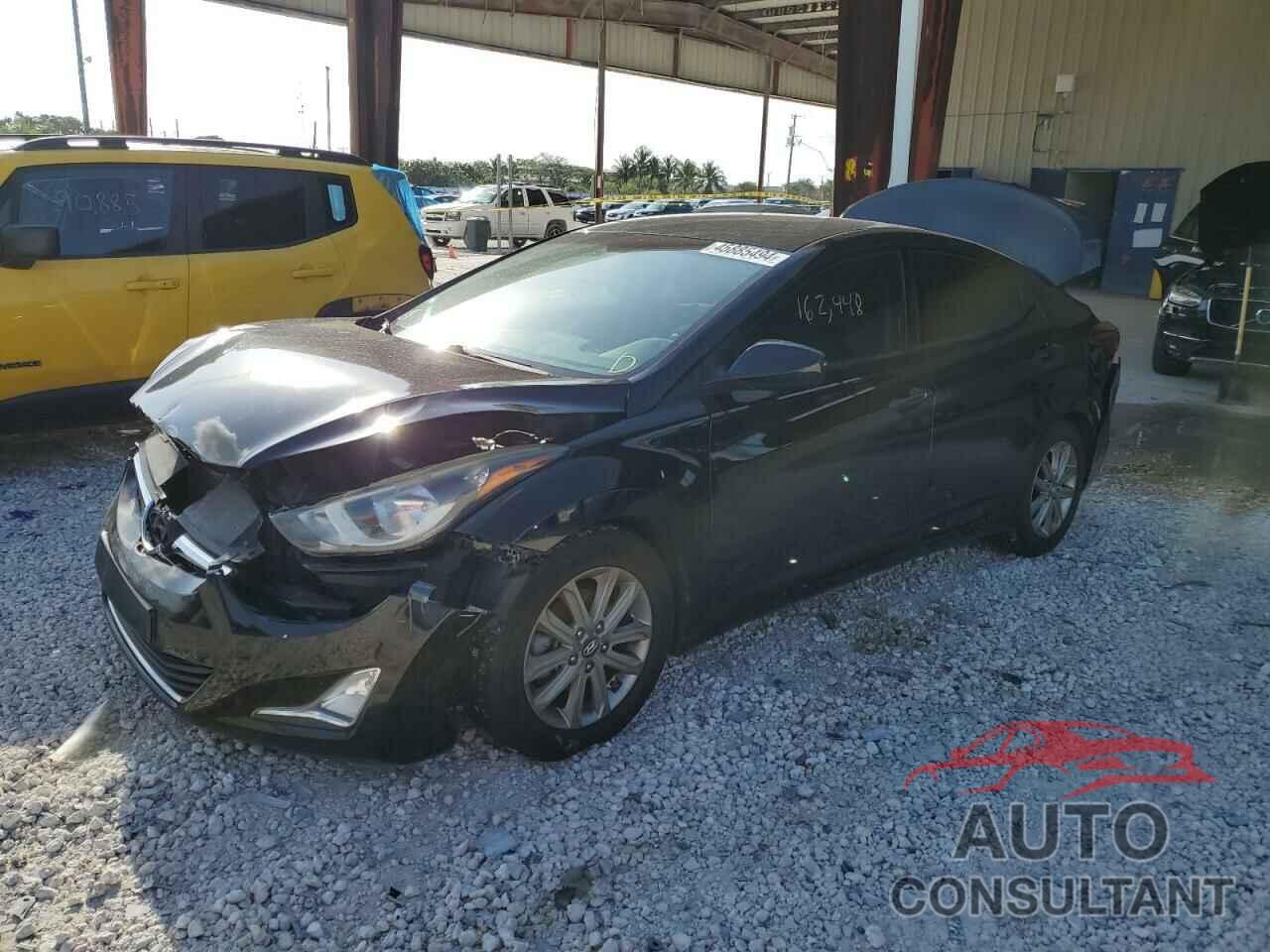 HYUNDAI ELANTRA 2016 - KMHDH4AE8GU483442