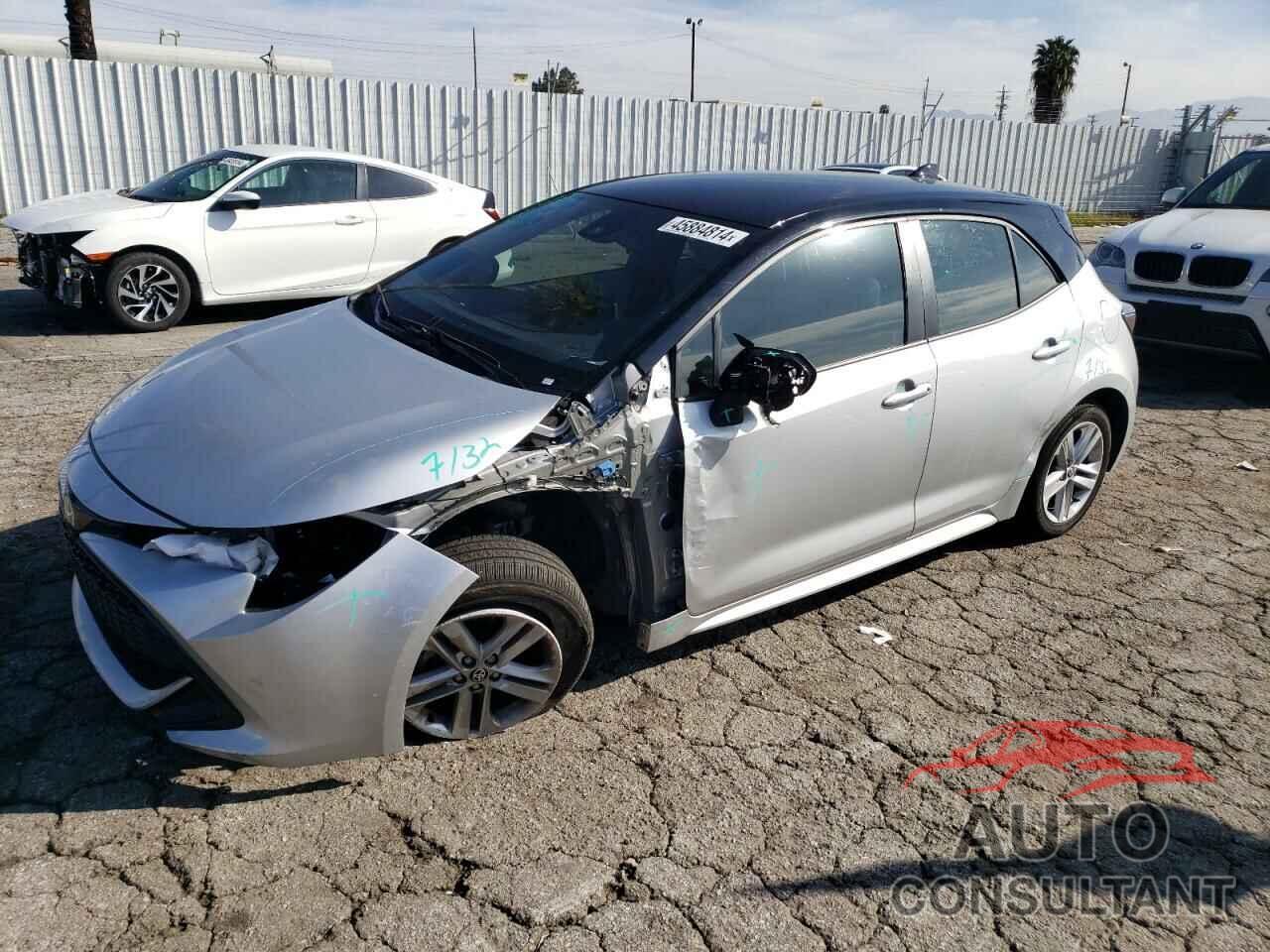 TOYOTA COROLLA 2022 - JTND4MBEXN3168476