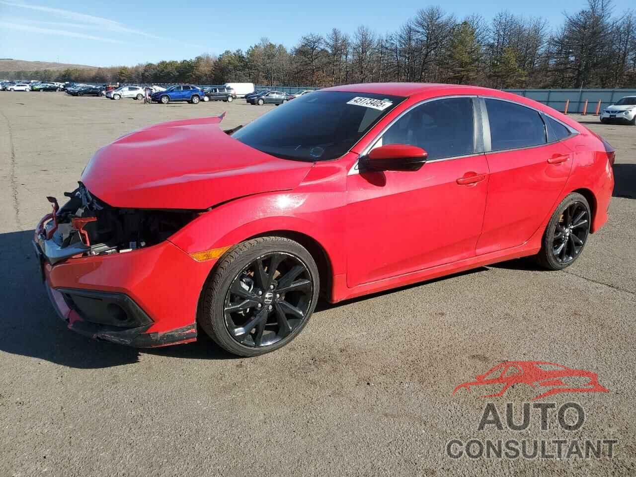 HONDA CIVIC 2020 - 2HGFC2F83LH596488