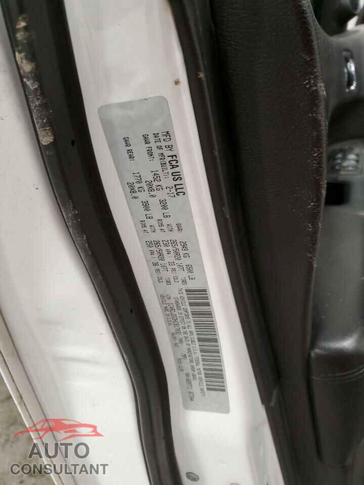 DODGE DURANGO 2017 - 1C4RDJDG3HC817031