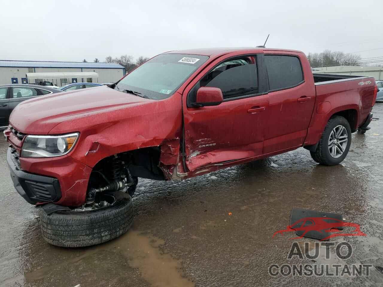 CHEVROLET COLORADO 2021 - 1GCGTBEN8M1289098