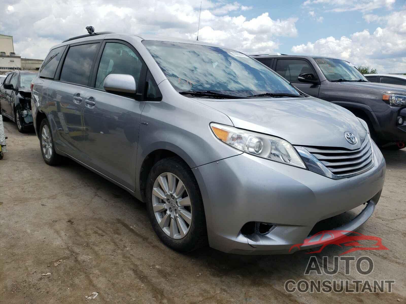 TOYOTA SIENNA 2017 - 5TDJZ3DC3HS183872