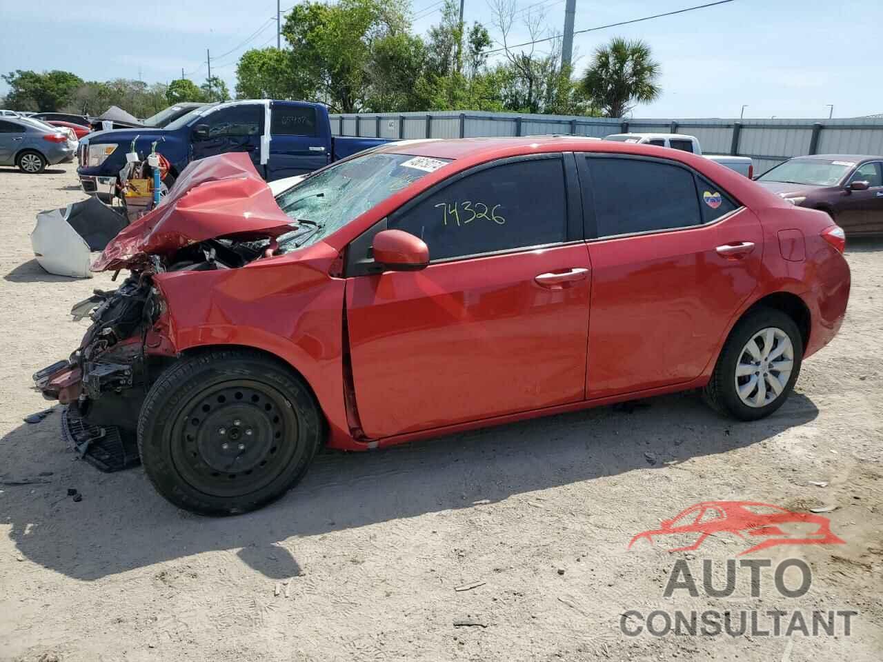 TOYOTA COROLLA 2016 - 2T1BURHE2GC521383