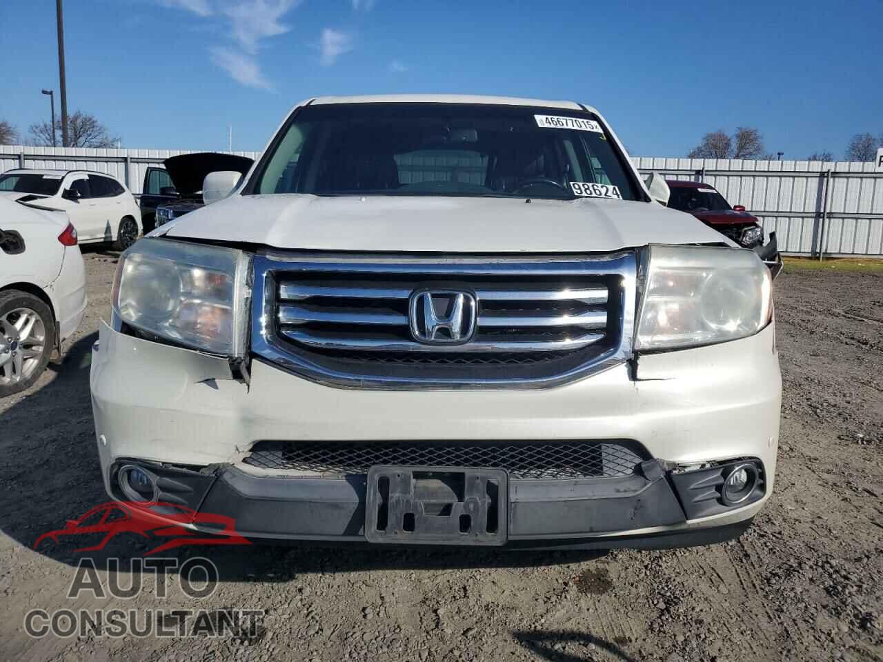 HONDA PILOT 2012 - 5FNYF4H90CB065593