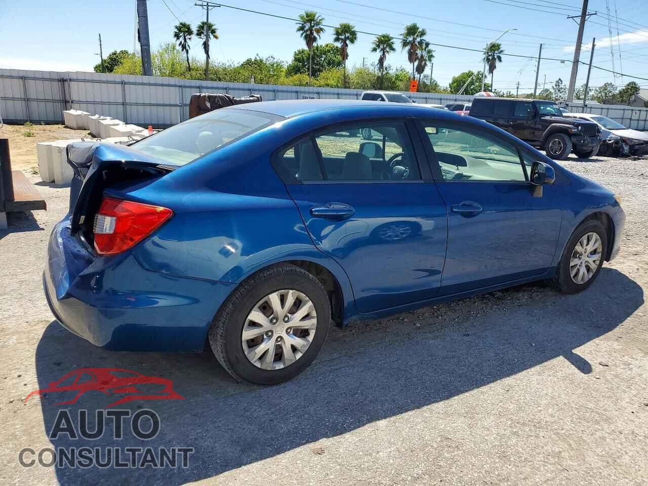 HONDA CIVIC 2012 - 19XFB2F54CE026552