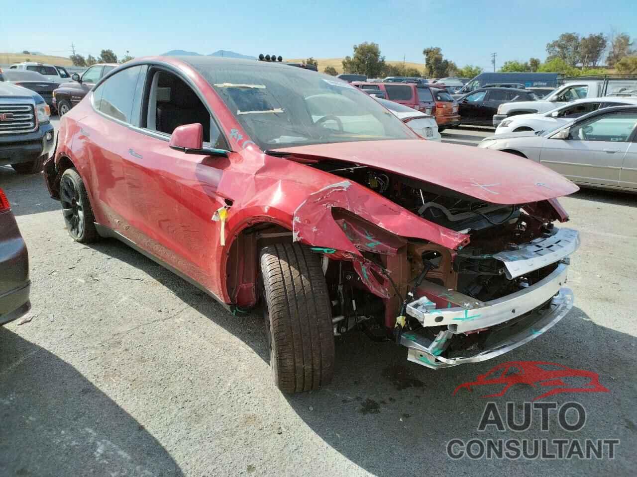 TESLA MODEL Y 2022 - 7SAYGDEE6NF346818
