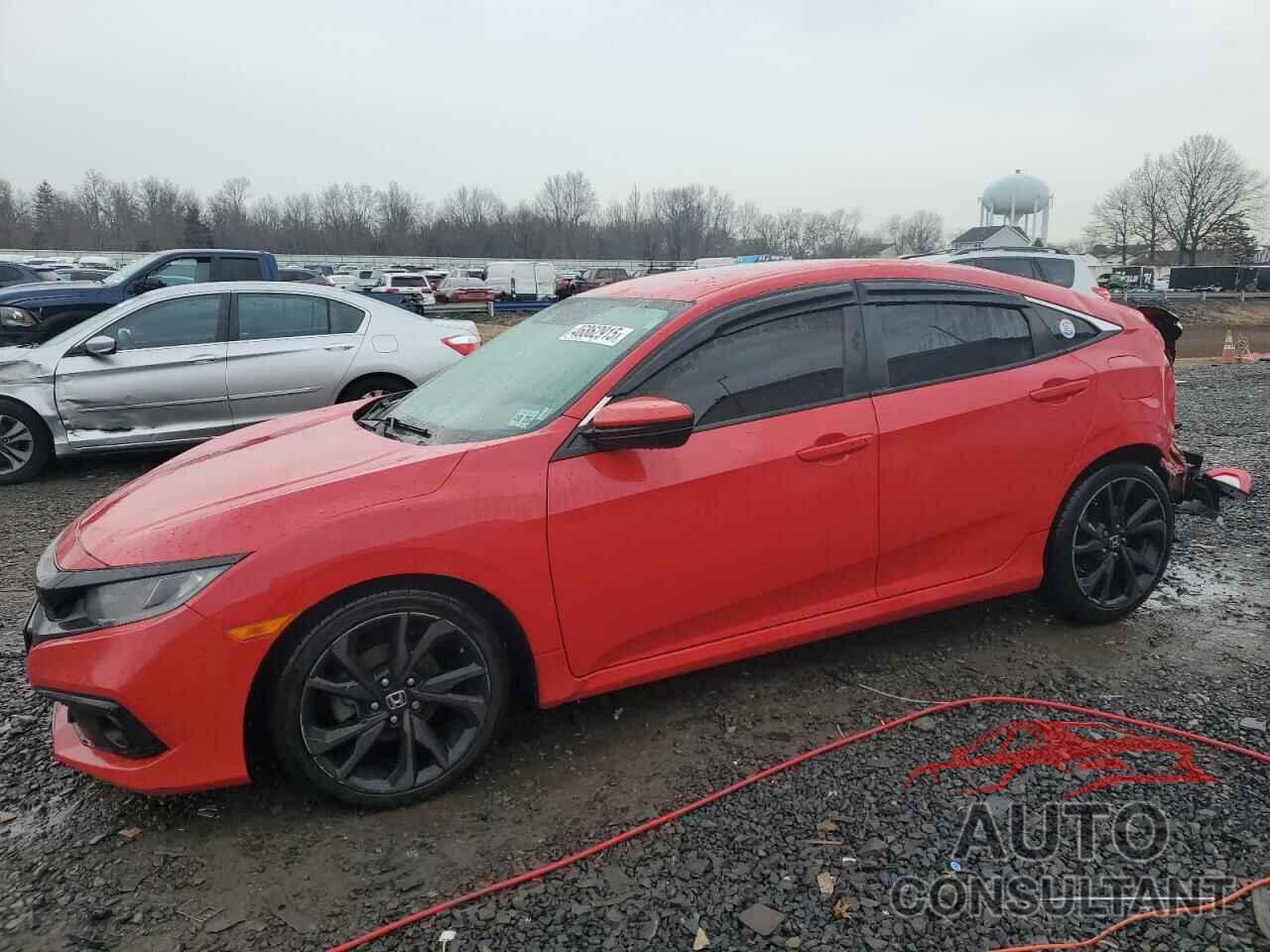 HONDA CIVIC 2020 - 2HGFC2F81LH596134
