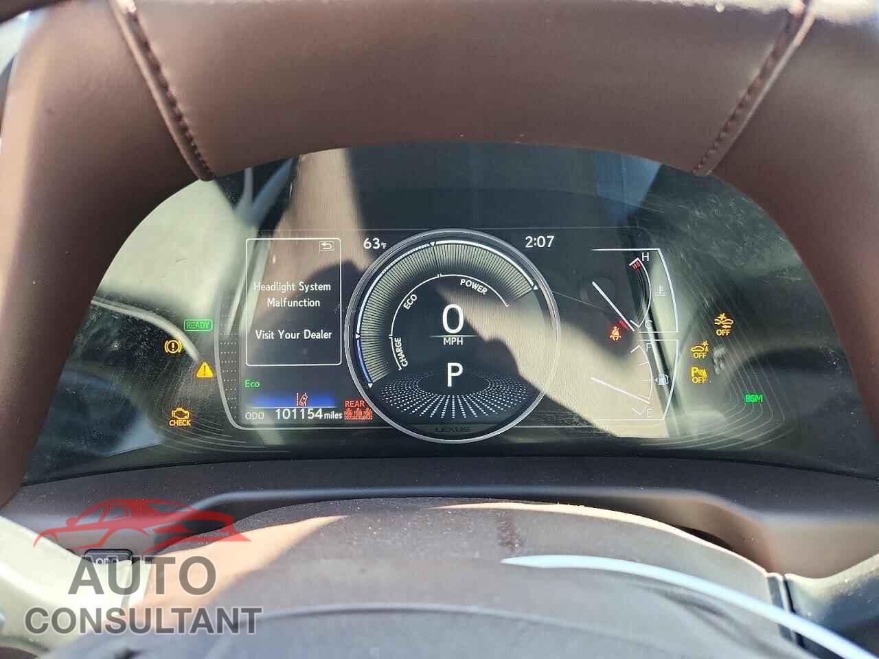 LEXUS ES300 2019 - JTHB21B16K2023027