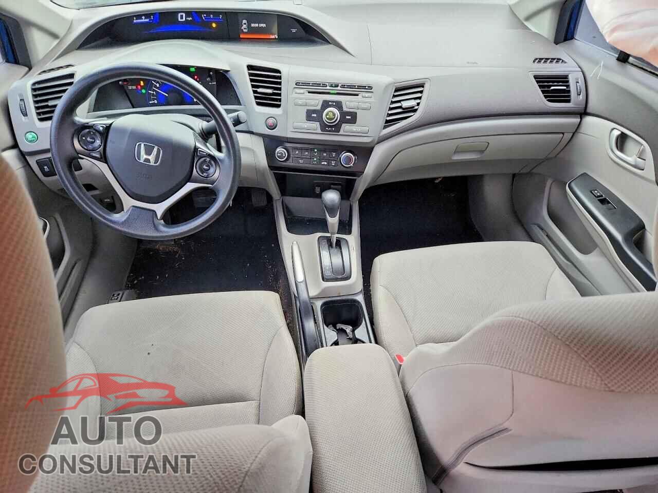 HONDA CIVIC 2012 - 19XFB2F59CE060762