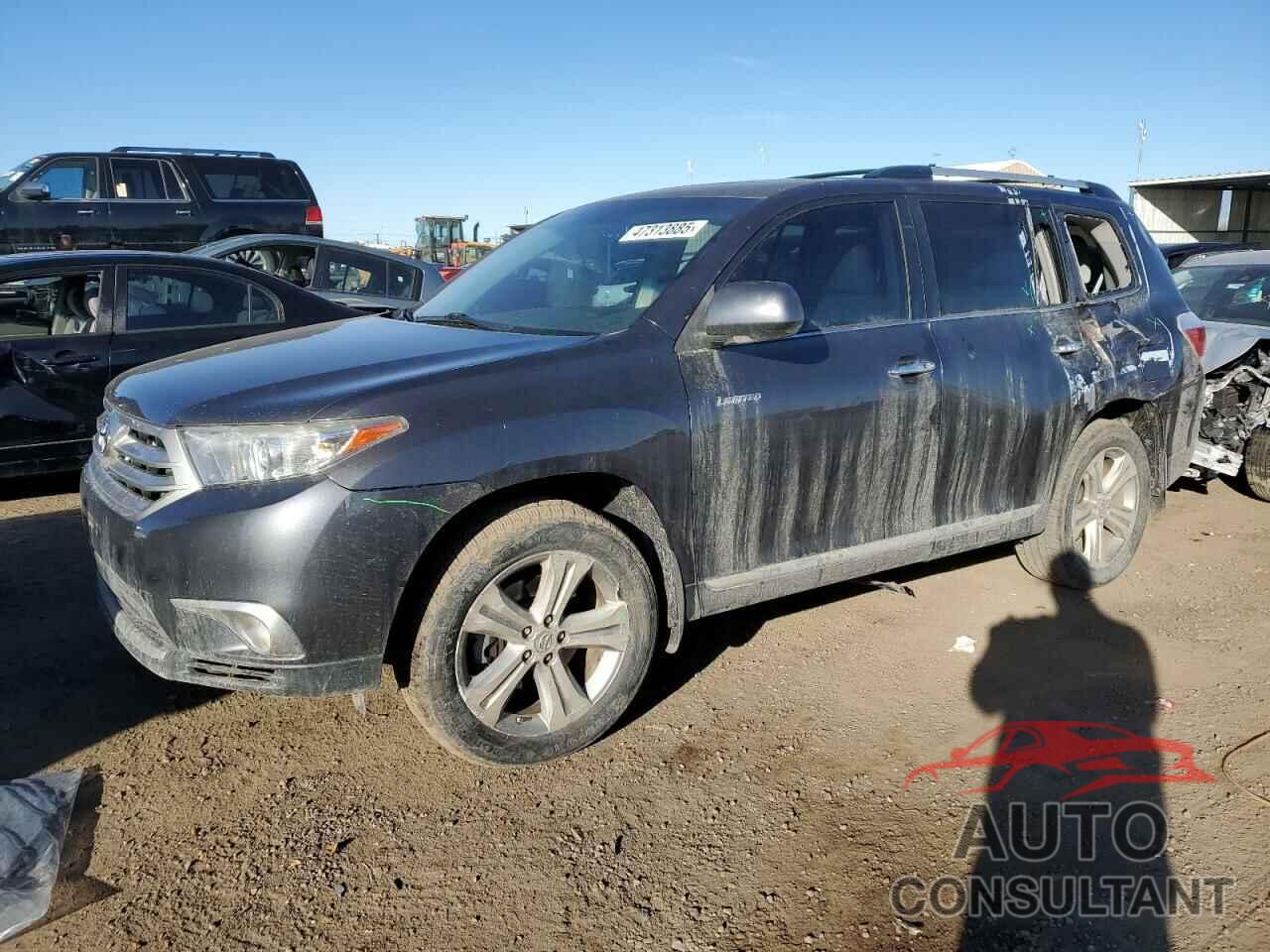 TOYOTA HIGHLANDER 2013 - 5TDDK3EH9DS178956