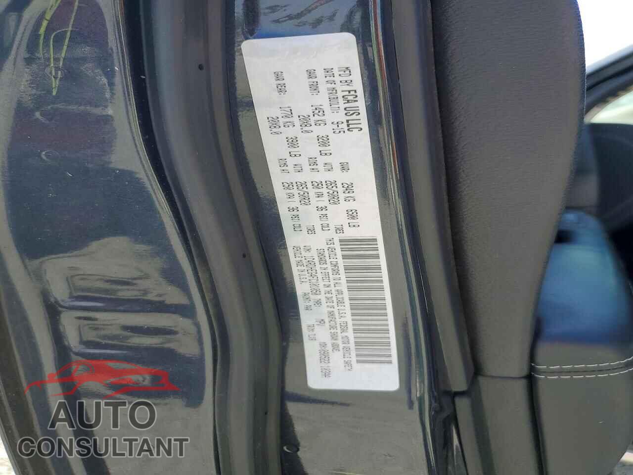 DODGE DURANGO 2015 - 1C4RDHEG4FC101050