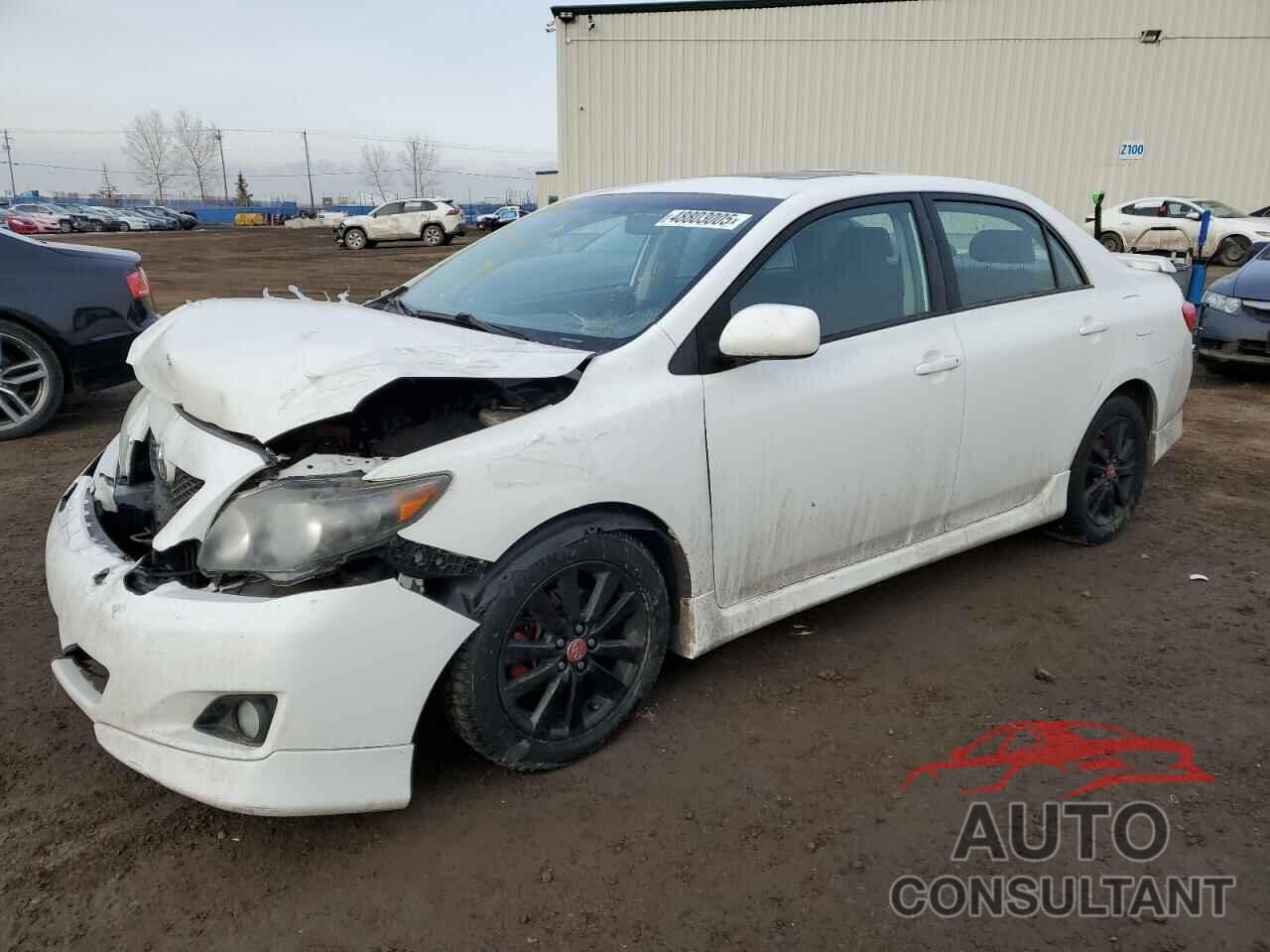 TOYOTA COROLLA 2009 - 2T1BU40E19C180723