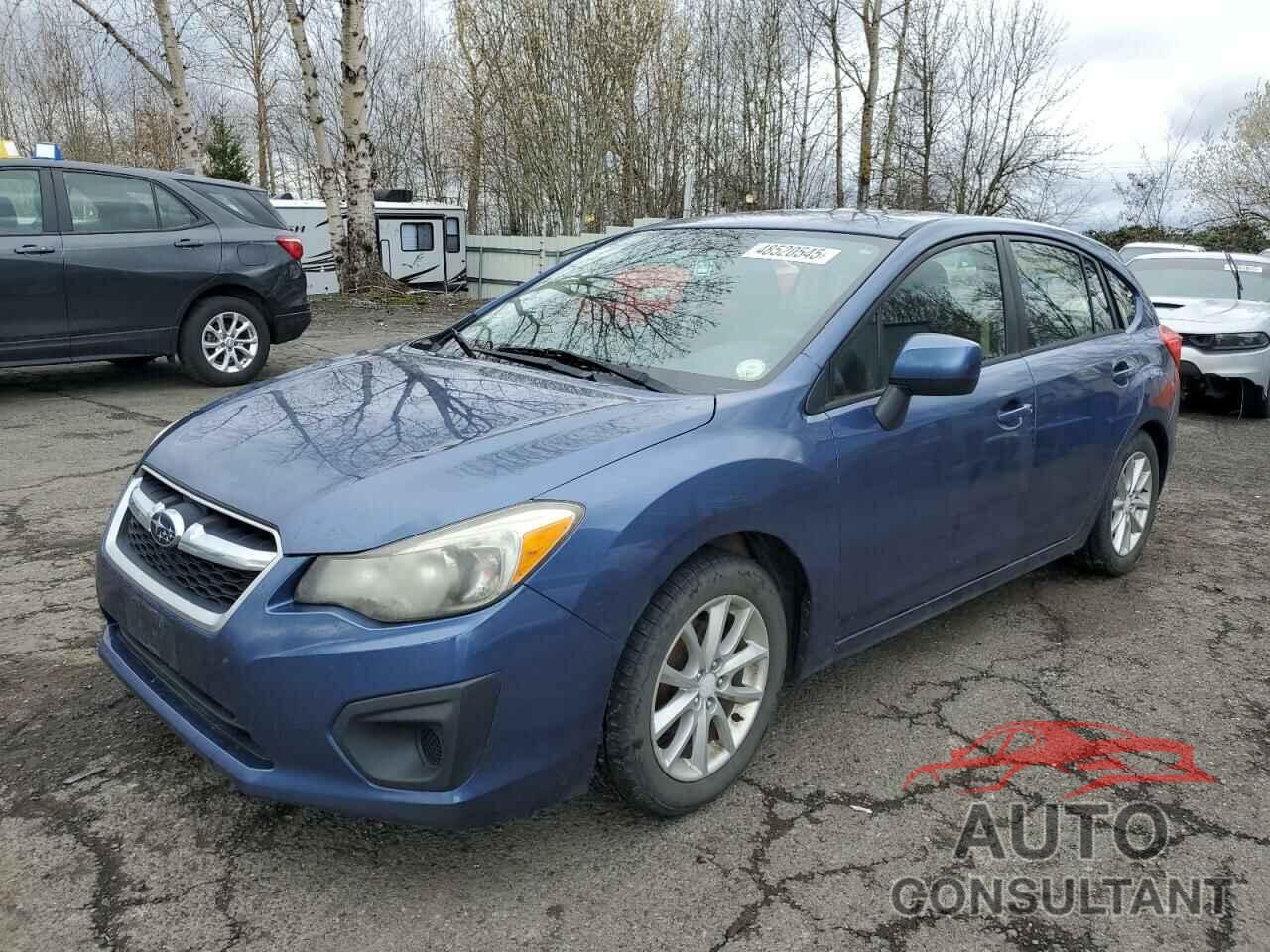 SUBARU IMPREZA 2013 - JF1GPAC67DH836076
