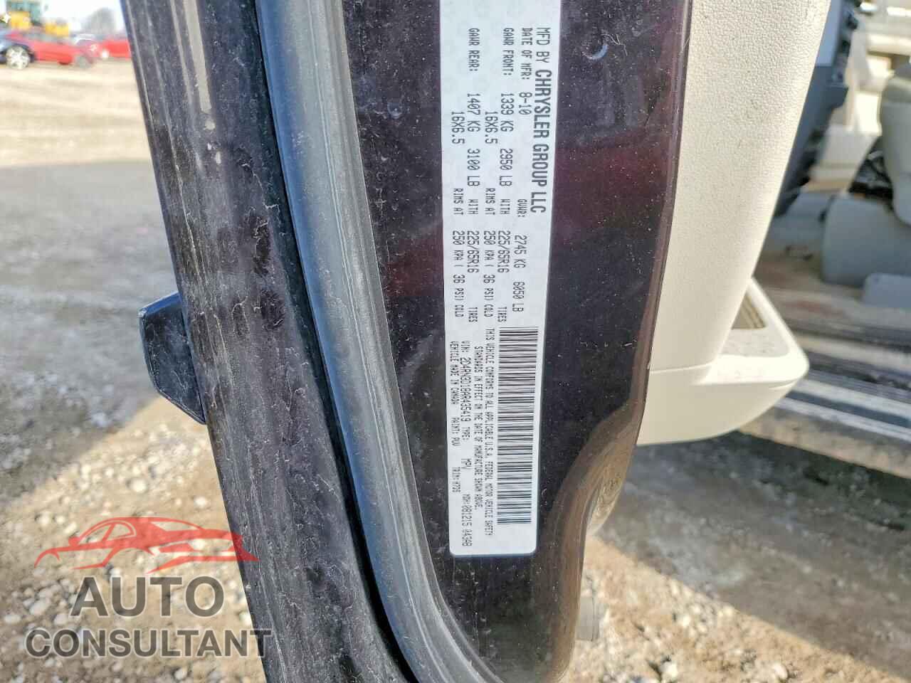 DODGE CARAVAN 2010 - 2D4RN3D18AR435419
