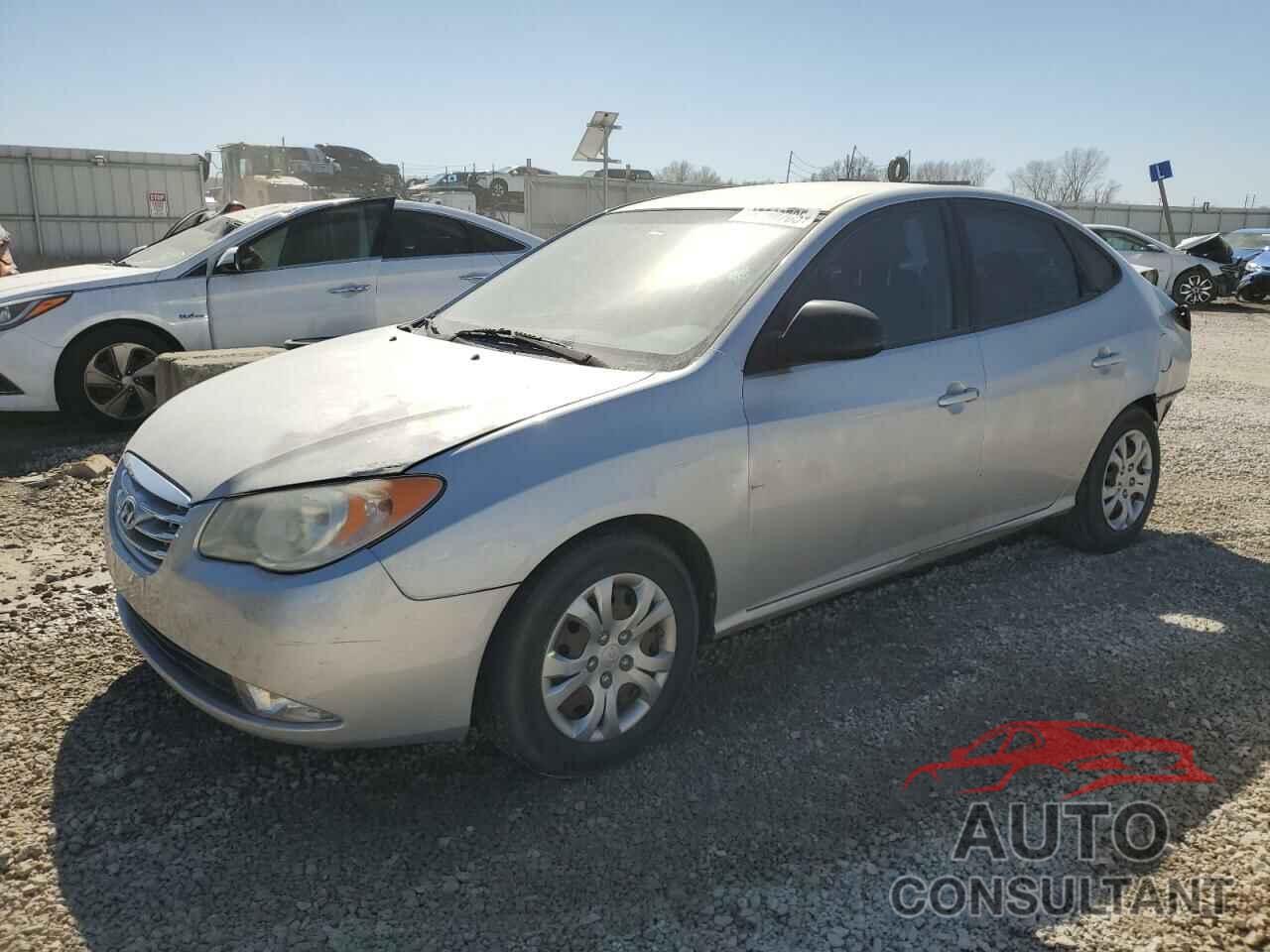 HYUNDAI ELANTRA 2010 - KMHDU4AD7AU883423