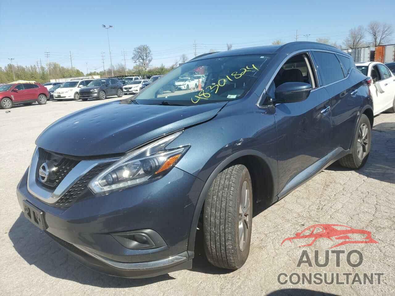 NISSAN MURANO 2018 - 5N1AZ2MH3JN132160