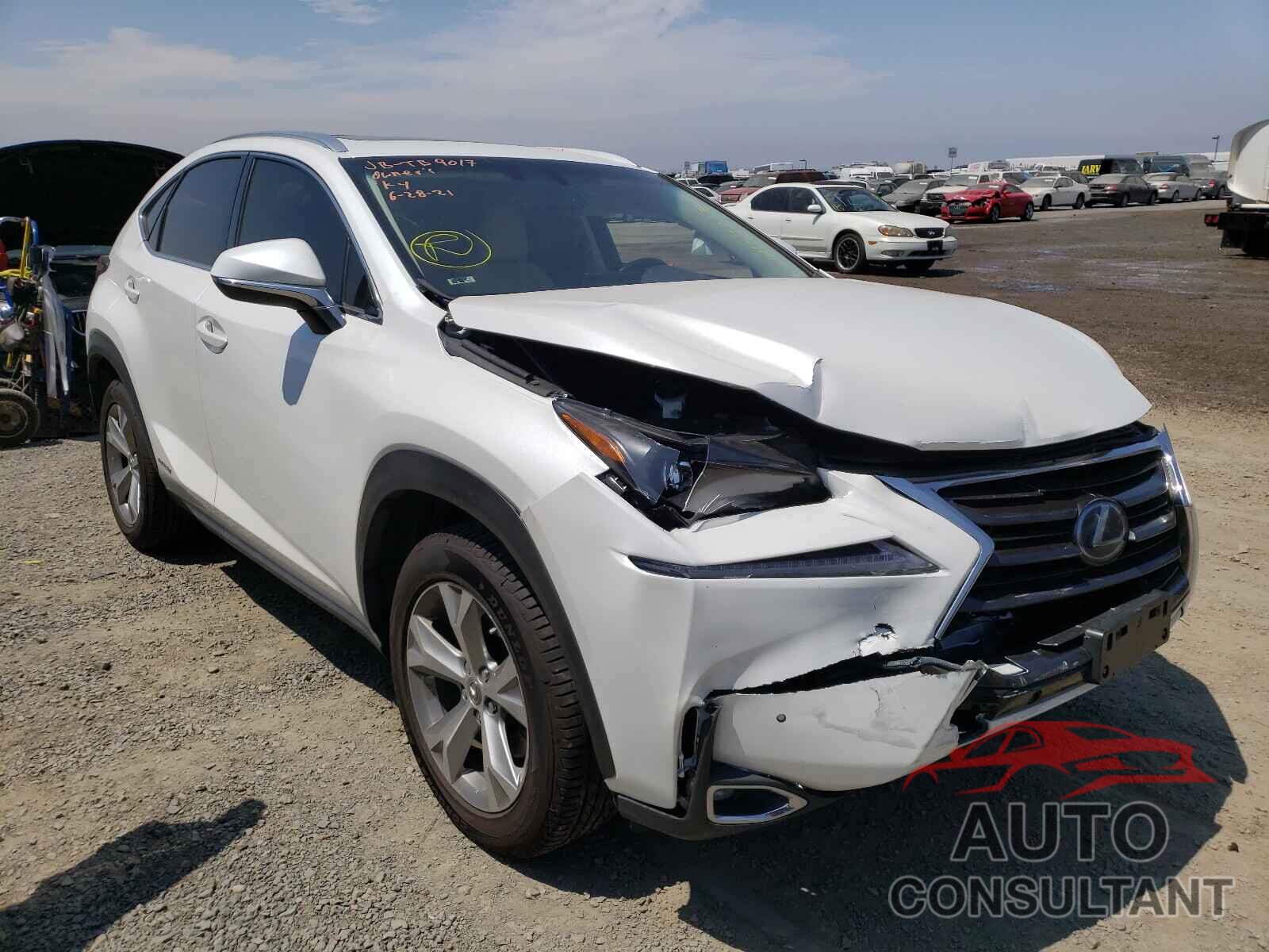 LEXUS NX 2017 - JTJBJRBZ0H2055910