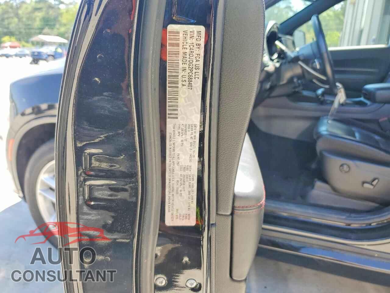 DODGE DURANGO 2023 - 1C4RDJDG2PC688407